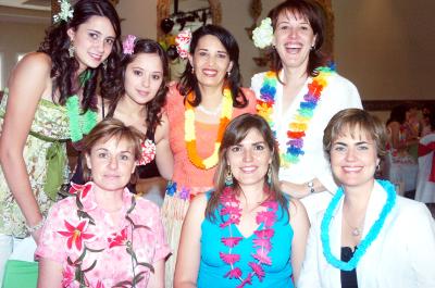 13042006 
 Malena Díaz Flores, Mirita de Garza, Marcela de Amarante, Amelia Díaz , Susy Delgadillo y Claudia Rebollo