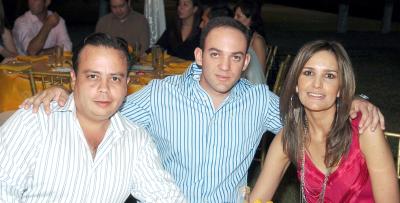 14042006 
Gustavo Torres, Daniel Rico y Susana San Miguel.