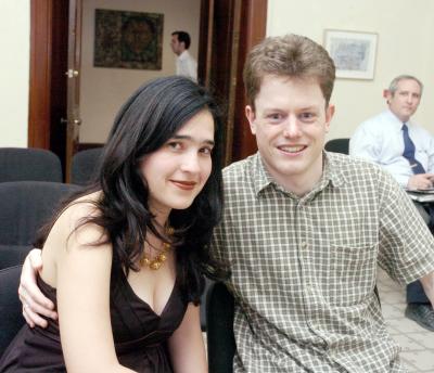 16042006  Idoia Leal  y Hans Kamp
