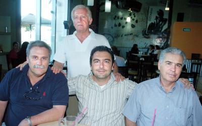 20042006 
Adolfo Revueltas, Víctor Habib, Jorge Chibli y Elías Abularach.