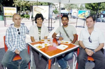 23042006 
Jesús Flores, Moisés Braham, Benjamín Antúnez y Ángel Aguirre