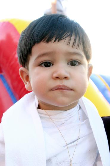 06052006 
Iván Daniel García García celebró su primer cumpleaños, con una merienda hace unos días
