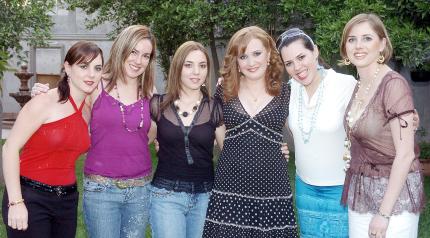 06052006 
Sofía Garza, Ana Cristina de la Peña, Susana Garza, Brenda Noyola Cosío, María Elena Cosío, María Elena Cedillo y Keta Bonilla