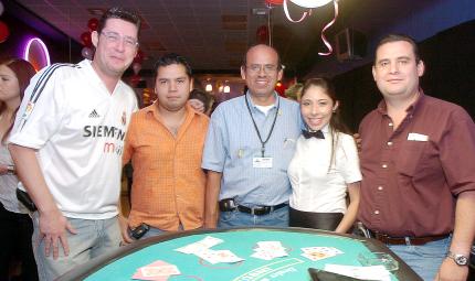 09052006 
Gaby Castillo, óscar Fonseca, Martín Martínez, José Luis Hernández y Fernando Andrade.