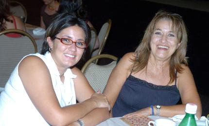 14052006 
Mónica Ordoñana y Rosa Gutiérrez.
