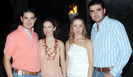 16042006 
José Francisco Cantú, Ana Sophia Martín, Malena Papadópulos y Fernando Ramos