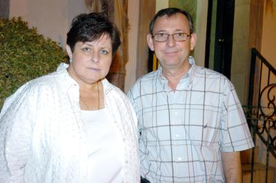 17052006
Elena Cepeda de Villarreal y su esposo José G. Villarreal Zambrano.