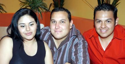 17052006 
Soraya Nájera, Julio Ríos y Pedro Rodríguez.