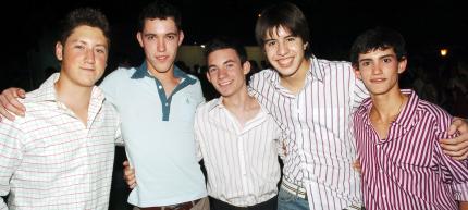 18052006 
Issac Padilla, Fer Sánchez, Chuy González, Gerardo Armendariz y Carlos Lira.