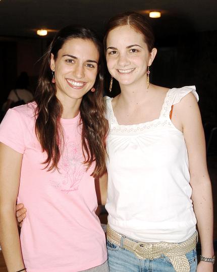 21052006
Tania Giacomán y Daniela Murra.