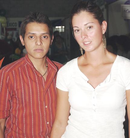 28052006 
Bárbara Madero y Alejandro Muela.
