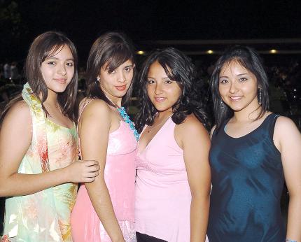 30052006 
Vianney de Lara, Andrea Cornejo, Mariel e Ilse Torres.