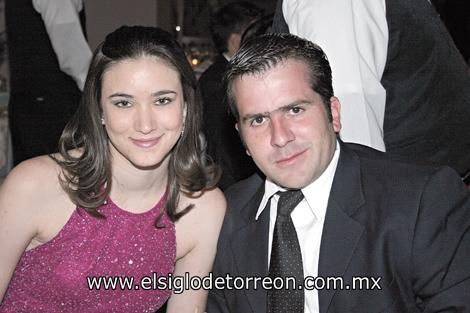 Alejandra Maisterrena y Diego de la Parra.