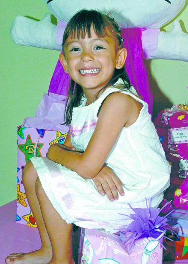 18062006 
Paulina Pérez Pereyra cumplió cuatro años.
