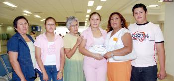 20062006 
Meiny Rosado viajó a Mérida, la despidió la familia Alpuche Gutiérrez.