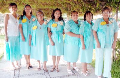 25062006 
Diana Moron, Rosa Luna, Celia Barrientos, Sandra Guevara, Guille, Esthela Melchor y Vicky Gutiérrez.