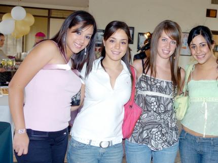 02072006 
Martha Bustos, Sofi Fernández, Ana María Ortiz y Paola Villar.