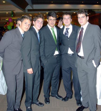 02072006 
Rafael Villegas, Paco Gutiérrez, Diego Rodríguez, Javier Rodríguez y Eduardo Jaidar.