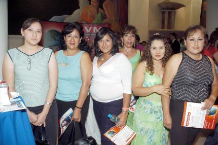 03072006 
Emily Rodríguez, Imelda de Ramírez, Maricarmen Rodríguez, Margarita Sánchez, Rosy Gallardo y Alicia de Porras.