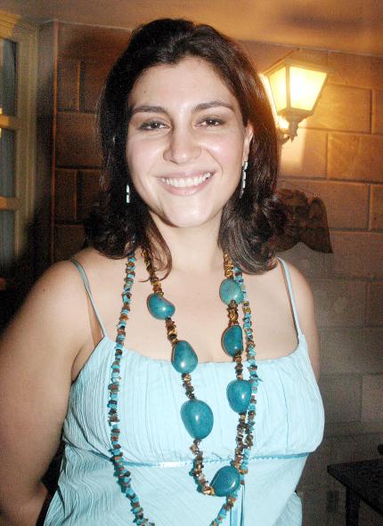 14072006 
Melissa Villarreal Martínez, en una de sus últimas despedidas de soltera