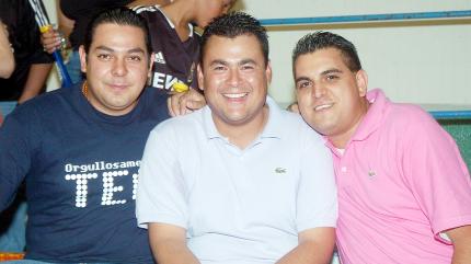 15072006 
Ricardo García, Francisco Holguín y Pascual Martínez