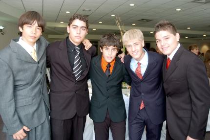 20072006 
Mando Mendoza, Roberto Núñez, Omar Taúl, Rodrigo Taúl y Juan Carlos Núñez.