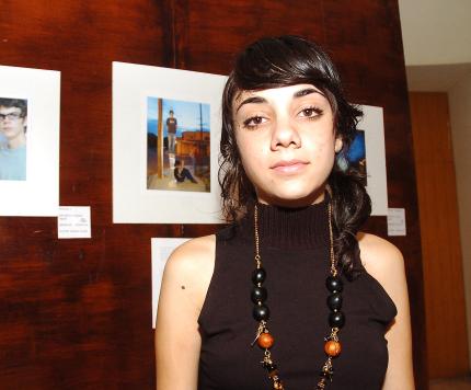 29072006 
Andrea Sicksik presentó su obra en el Centro de Convenciones Francisco Zarco de Gómez