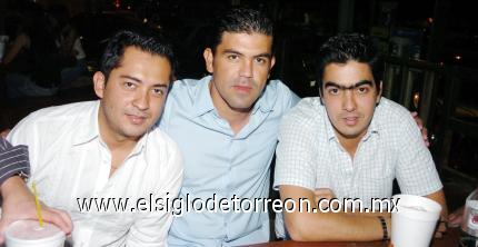 30072006 Germán Fernández, Emilio Gutiérrez y Alfonso Campa.
