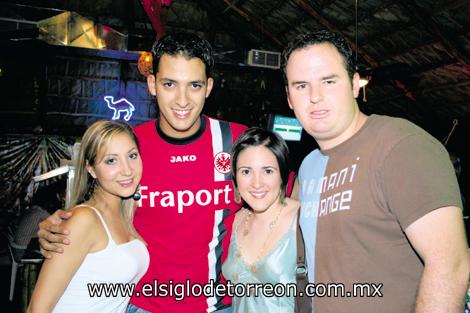 Angelina Peressini, Chato García, Marisol Olivares y Jorge Viesca