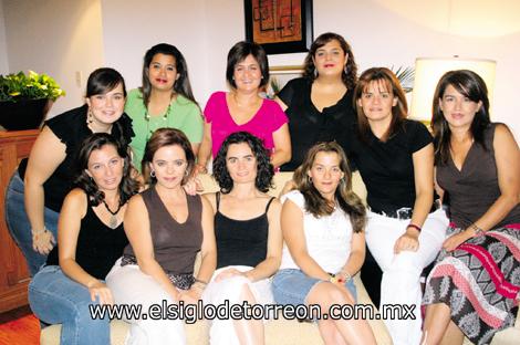 Sandra, Malú, Ana Claudia, Tensy, Katy, Pily, Luciana, Raquel, Lupita e Ileana