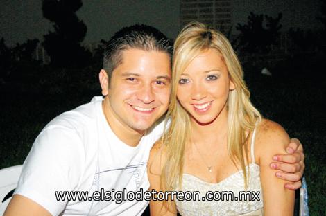 Jorge Mena y Mariana Alarcón.
