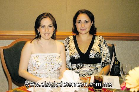Marcela Pruneda y Maru Villarreal.