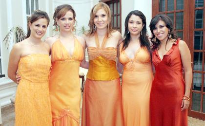 11082006 
 Ale Galván de Humprey, Ana Laura Muruato, Nari Tere Hinojosa, Cristina Sánz y Paulina Saavedra