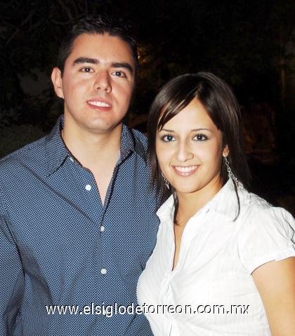 13082006 
Osvaldo Landeros y Adriana Salcido Dávila.