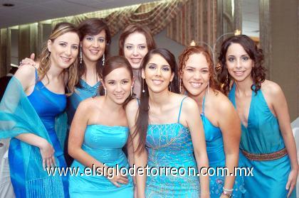13082006 
Claudia Rosas, Claudia Mendiola, Cecilia Ocampo,Perla Alfani, Ale Galán, Nidia Chapa y Geo Cassani.