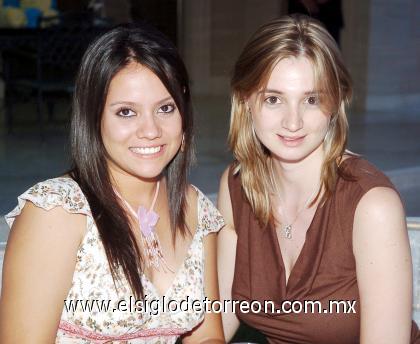 18082006 
Lucila Milanesio y Carmí Rodríguez Chávez.