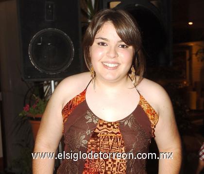 17082006
En próximos días, Lucía Moncholi Eraña emprenderá un viaje de estudios.
