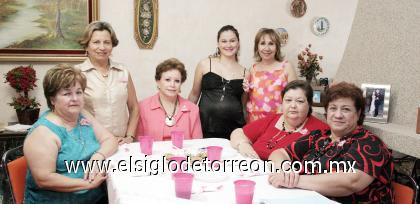 03092006 
Carmelita de  Anaya, Martita Llors, Soco Gonzàlez, Brenda de Sànchez, Rosa Cruz Sànchez, Martita de Enderì y Armandina Marmolejo.