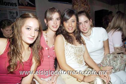 03092006 
Jackie Miranda, Mariana Lugo, Stephy Miranda y Anacecy Martín.