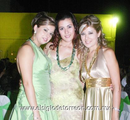 09092006 
 María José Hernández, Sandra Rojas y Elena Jáuregui