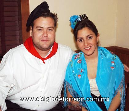 18092006 
Ramiro Cantú y Melisa Mijares.