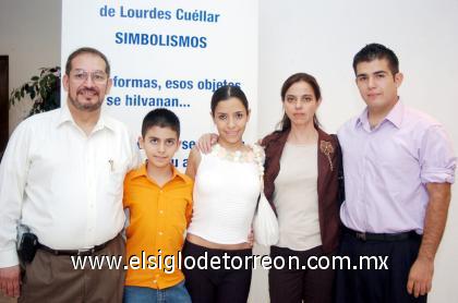 24092006 D-Rafael, Ricardo y Ana Hernández, Lucila Cuéllar y Rafael Hernández.