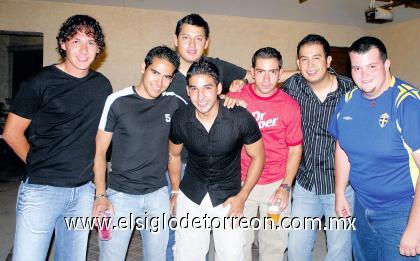 28092006 
Servando Regalado, Oliver Tosca, Abelardo Bueno, Juan Carlos Vaquera, Carlos Contreras, Hugo Parra y Javier Pedraza