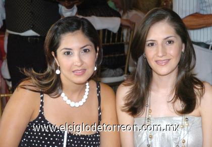 27092006
Mónica Garza de Torres y Paty de Burillo.