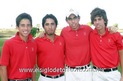 07102006 
 Fernando Vargas, Rafael Vargas, Jorge Rodríguez y Rodolfo Casaboun