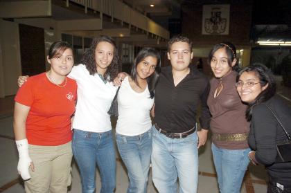 08102006 
Ana Lilia Rivera, Karla Manzanera, Lilia Martínez, José Alberto Ávila, Karla Martínez e Irma Blackaller.