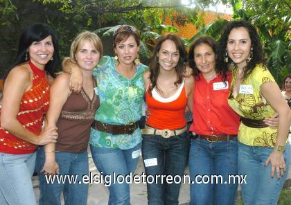 11102006
Rocío Linares, Ana Laura Alatorre, Norma Fajer, Érika de la Peña, Tanya Batarse y Yadira González.