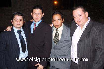 19102006
Carlos Caballero, Cristian Won, Carlos Soto y Abraham Rodríguez.