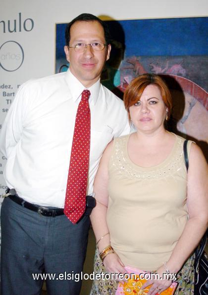 22102006 
Fernando Cárdenas y Ana de Cárdenas.