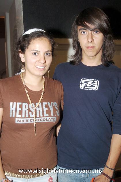 22102006 
Mónica Cuadros y Bernardo Marín.